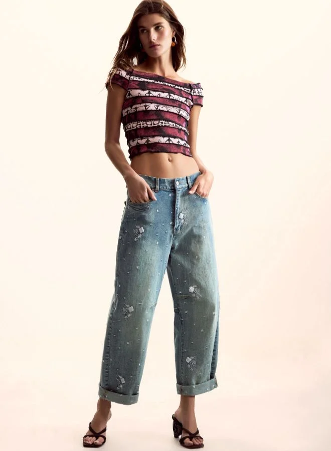 ديسيجوال قميص مشدود من تصميم السيد كريستيان لاكروا